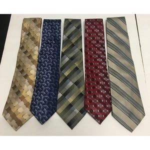 Lot of 5 Van Heusen neck ties